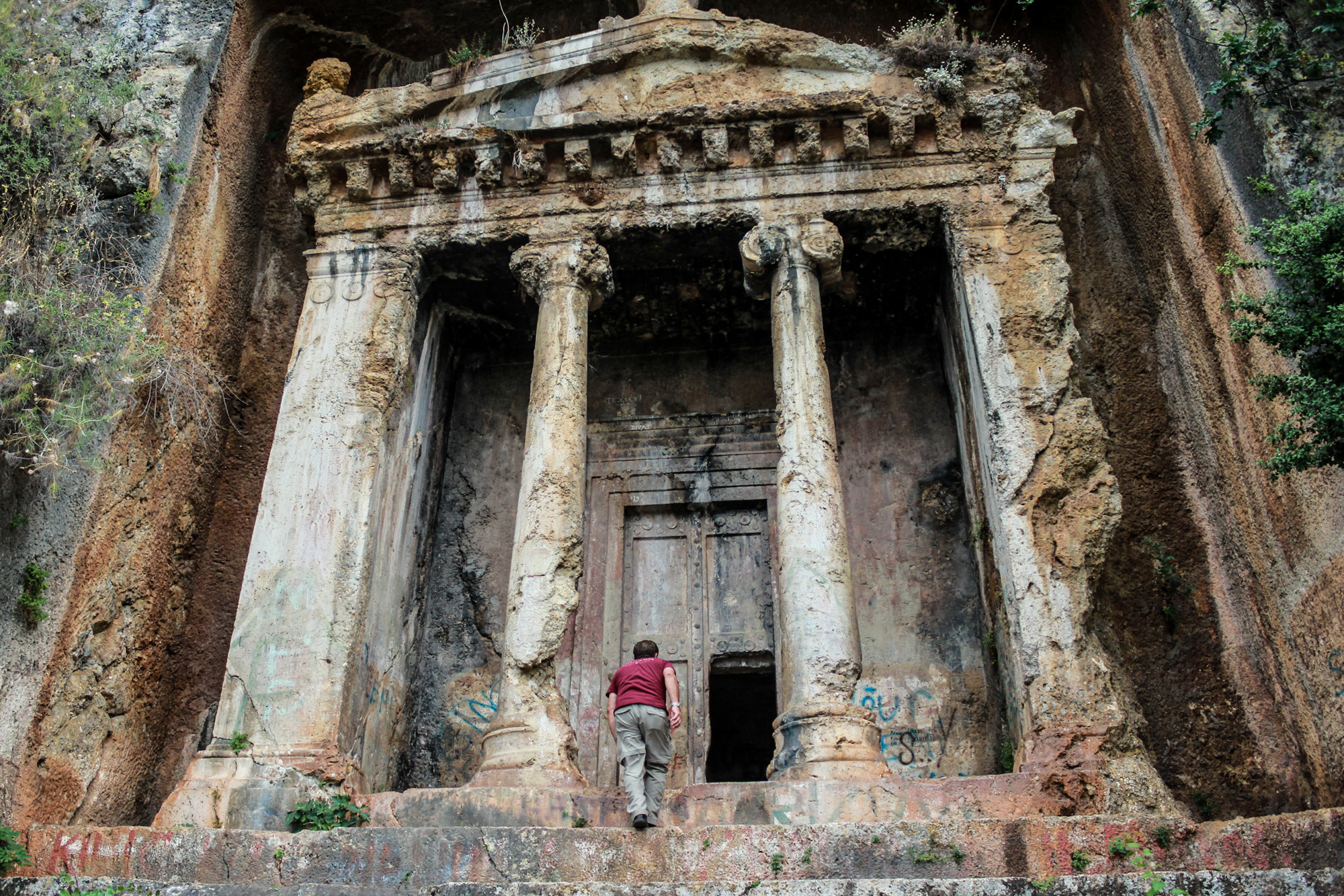 Lycian ruins, Fethiye, Turkey